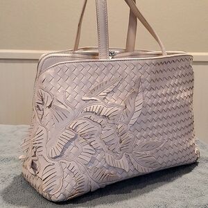 Ermanno Scervino woven leather handbag